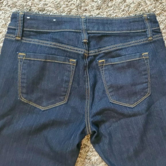 Ann Taylor Loft Modern Skinny Dark Wash Blue Jeans - Picture 7 of 9